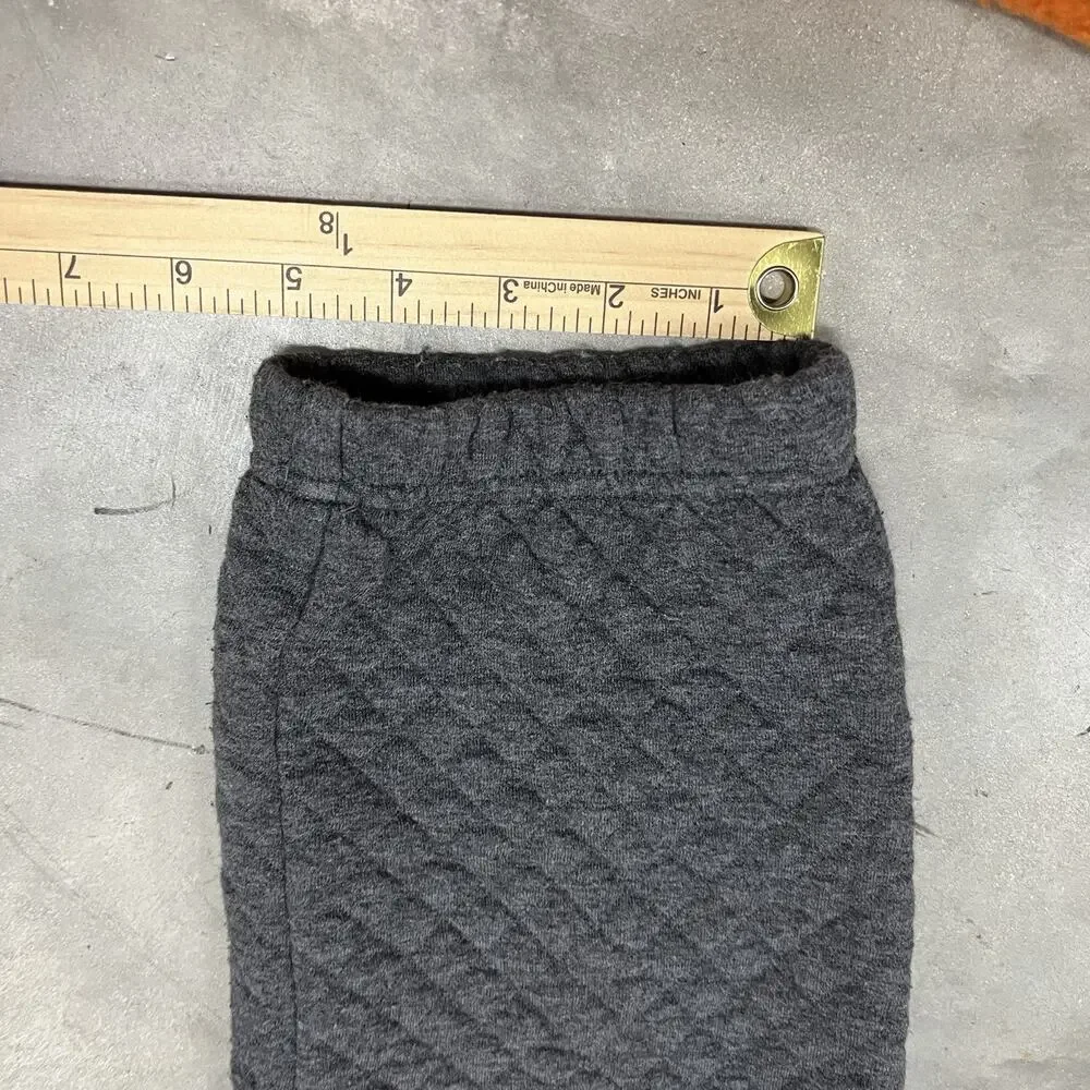 Flint And Tinder Quilted Sweatpants Mens XL Gray Cotton Jogger Huckberry EUC